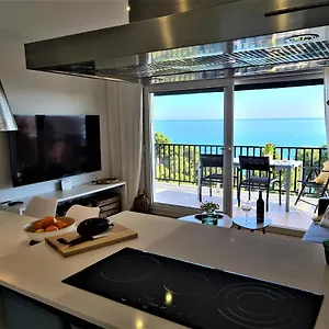 Atico De Diseno Sobre La Cala De Sirenas!! Appartement