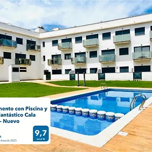 Con Piscina Y Jardin Fantastico Cala Sirenas - Nuevo Appartement